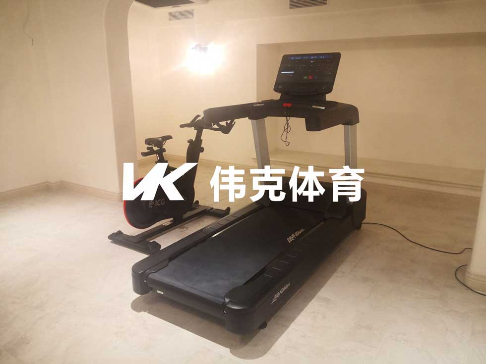 LIFEFITNESS美国力健INT-SSL跑步机及ICG-IC6B1-01健身车安装完成